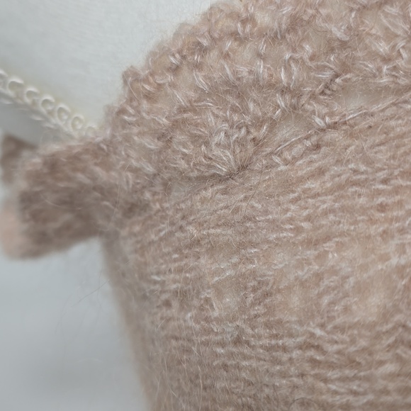 Sezane - Angelie Beige Cardigan Sweater - M - Picture 3 of 9